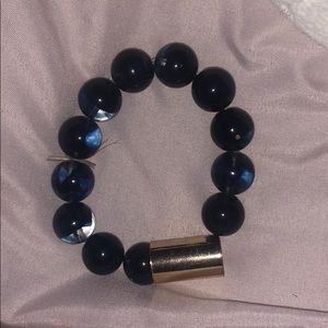 Navy blue bracelet